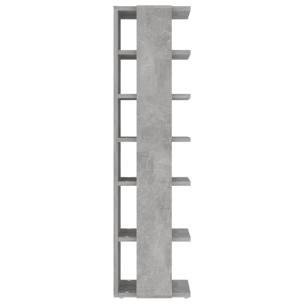vidaXL Schuhschränke 2 Stk. Betongrau 27,5x27x102 cm
