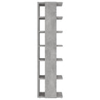 vidaXL Schuhschränke 2 Stk. Betongrau 27,5x27x102 cm