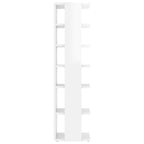 vidaXL Schuhschrank Hochglanz-Weiß 27,5x27x102 cm Holzwerkstoff