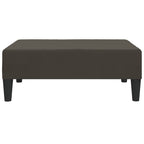 vidaXL Fußhocker Dunkelgrau 78x56x32 cm Samt