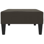 vidaXL Fußhocker Dunkelgrau 78x56x32 cm Samt