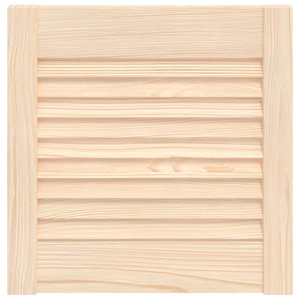 vidaXL Schranktür Lamellen-Design 39,5x39,4 cm Massivholz Kiefer