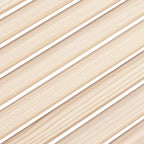 vidaXL Schranktüren Lamellen-Design 4 Stk. 39,5x49,4 Massivholz Kiefer
