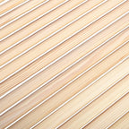 vidaXL Schranktüren Lamellen-Design 2 Stk. 99,3x49,4 Massivholz Kiefer