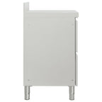 vidaXL Gewerbe-Küchenschrank mit 2 Schubladen 50x60x96 cm