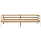 vidaXL Tagesbett Honigbraun Massivholz Kiefer 90x200 cm