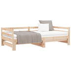 vidaXL Tagesbett Ausziehbar Massivholz Kiefer 2x(90x200) cm