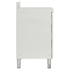 vidaXL Gewerbeküchenschränke mit 3 Schubladen 2 Stk. 50x60x96 cm