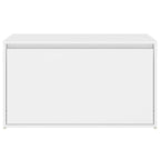 vidaXL Flurbank 80x40x45 cm Weiß Holzwerkstoff