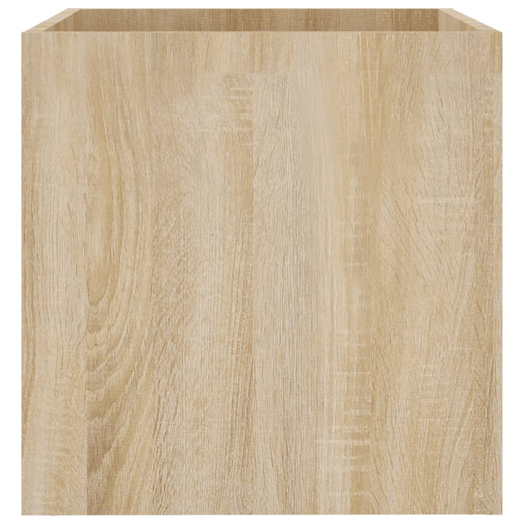vidaXL Pflanzgefäß Sonoma-Eiche 40x40x40 cm Holzwerkstoff