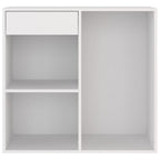 vidaXL Kosmetikschrank Weiß 80x40x75 cm Holzwerkstoff