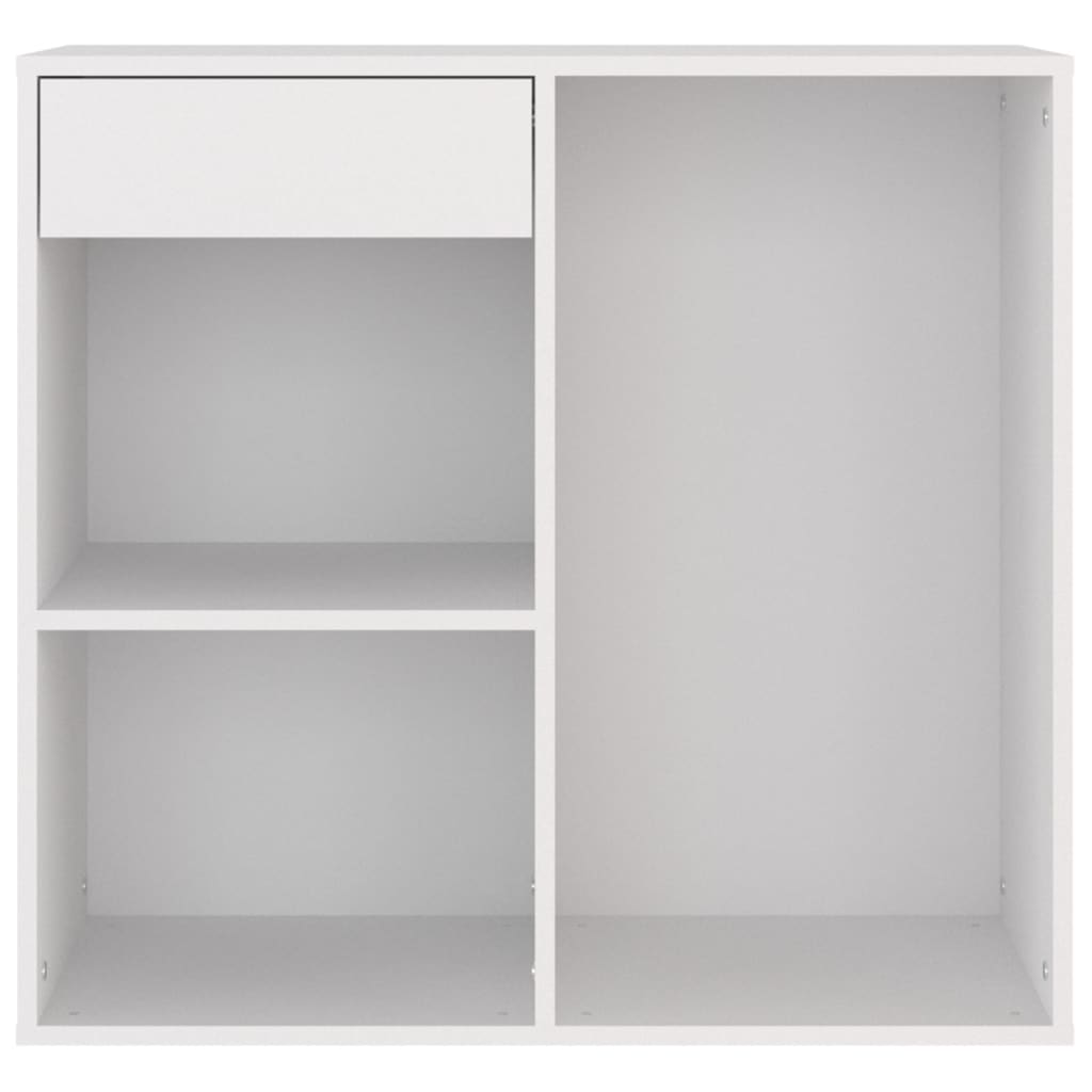 vidaXL Kosmetikschrank Weiß 80x40x75 cm Holzwerkstoff