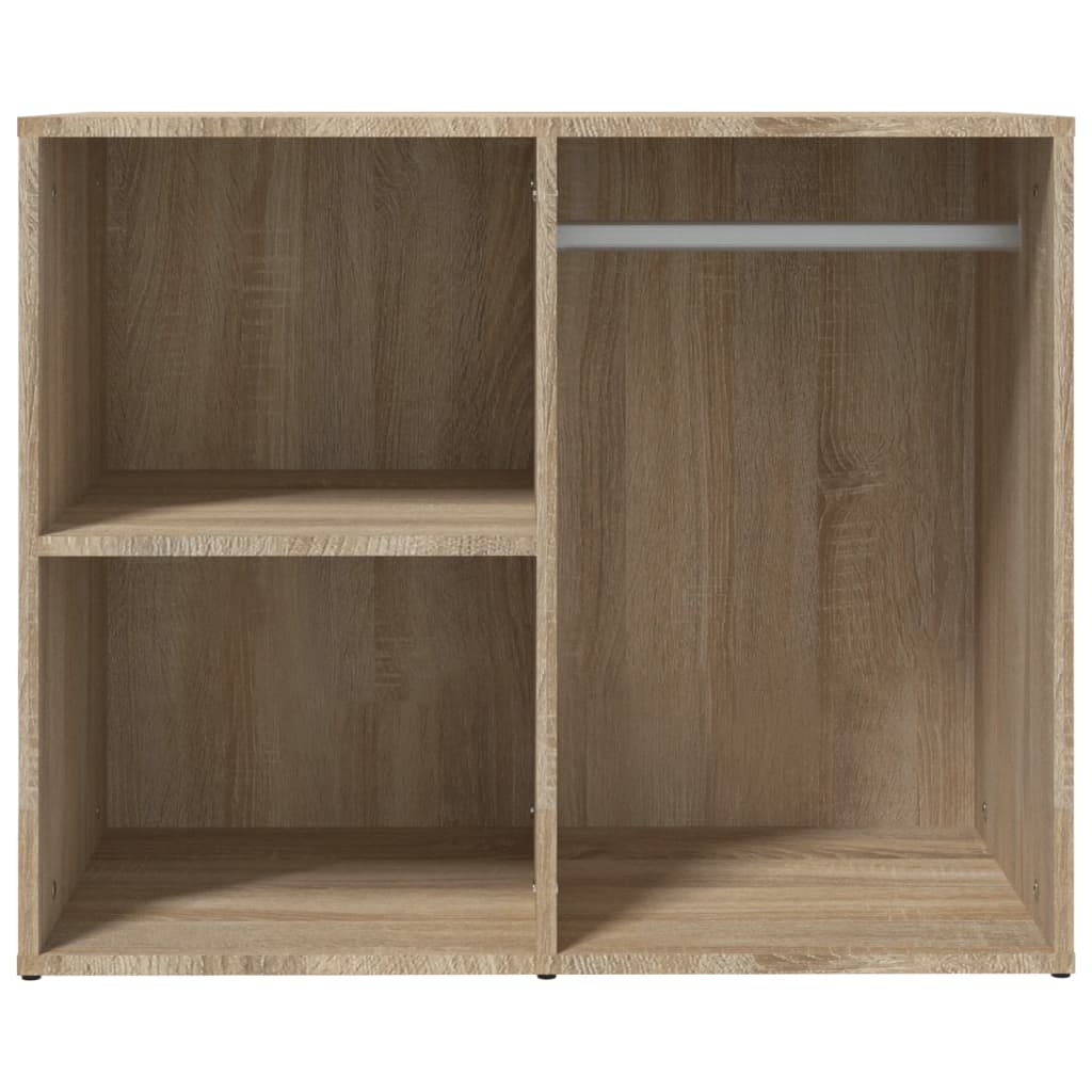 vidaXL Regal für Schminktisch Sonoma-Eiche 80x40x65 cm Holzwerkstoff
