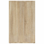 vidaXL Regal für Schminktisch Sonoma-Eiche 80x40x65 cm Holzwerkstoff