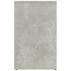 vidaXL Regal für Schminktisch Betongrau 80x40x65 cm Holzwerkstoff