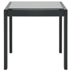 vidaXL Sonnenliegen 2 Stk. mit Tisch Textilene und Stahl
