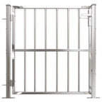 vidaXL Gartentor 100 x 95 cm Edelstahl