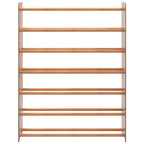 vidaXL Schuhregal Braun 90x24x117 cm Holzwerkstoff