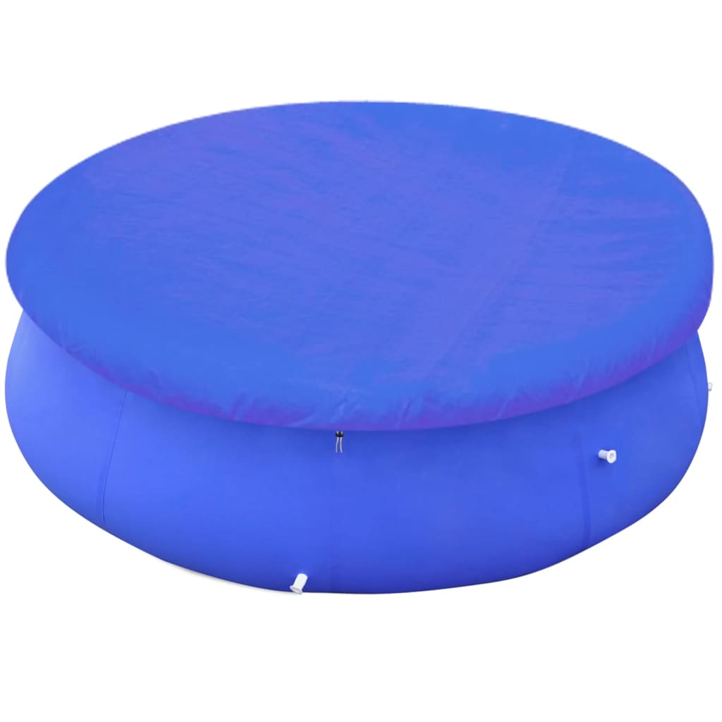 vidaXL Poolabdeckungen 2 Stk. für 360-367 cm Runde Aufstellpools