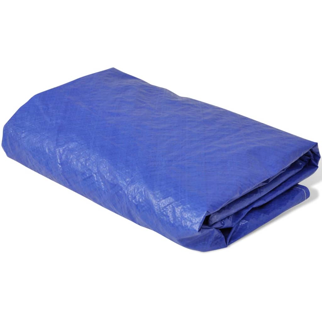 vidaXL Poolabdeckungen 2 Stk. für 360-367 cm Runde Aufstellpools