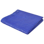 vidaXL Poolabdeckungen 2 Stk. PE Rechteckig 90 g/m² 394x207 cm