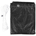 vidaXL Gartenmöbel-Abdeckungen 2 Stk. 12 Ösen 250x250x70 cm