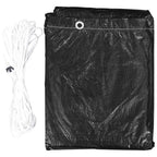 vidaXL Hollywoodschaukel-Abdeckungen 2 Stk. 10 Ösen 255x145x170 cm