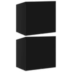 vidaXL Hollywoodschaukel-Abdeckungen 2 Stk. 6 Ösen 185x117x170 cm