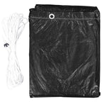 vidaXL Hollywoodschaukel-Abdeckungen 2 Stk. 6 Ösen 185x117x170 cm