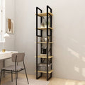 vidaXL Bücherregal 5 Fächer 40x30x175 cm Massivholz Kiefer