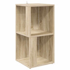 vidaXL Eckregal Sonoma-Eiche 33x33x67 cm Holzwerkstoff