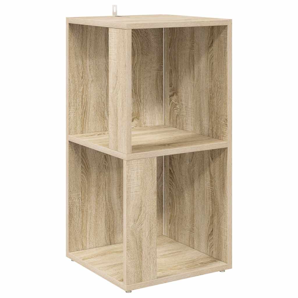 vidaXL Eckregal Sonoma-Eiche 33x33x67 cm Holzwerkstoff