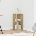 vidaXL Eckregal Sonoma-Eiche 33x33x67 cm Holzwerkstoff