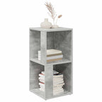 vidaXL Eckregal Betongrau 33x33x67 cm Holzwerkstoff