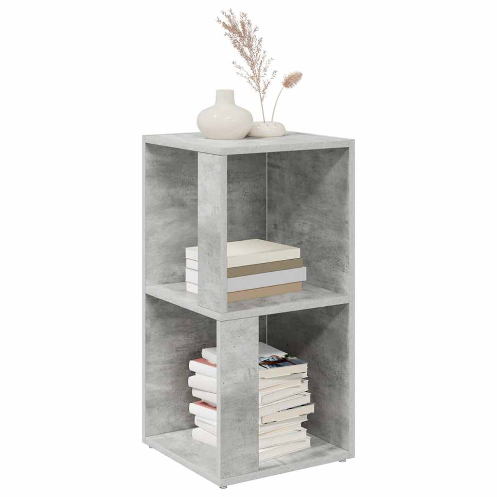 vidaXL Eckregal Betongrau 33x33x67 cm Holzwerkstoff