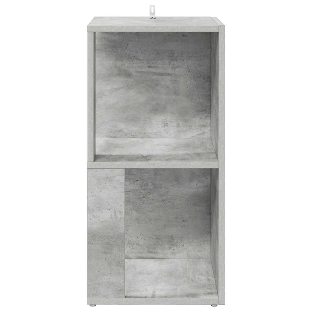vidaXL Eckregal Betongrau 33x33x67 cm Holzwerkstoff