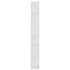 vidaXL Bücherregal Raumteiler Weiß 60x24x186 cm