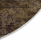 vidaXL Teppich Waschbar Patchwork Mehrfarbig φ120 cm