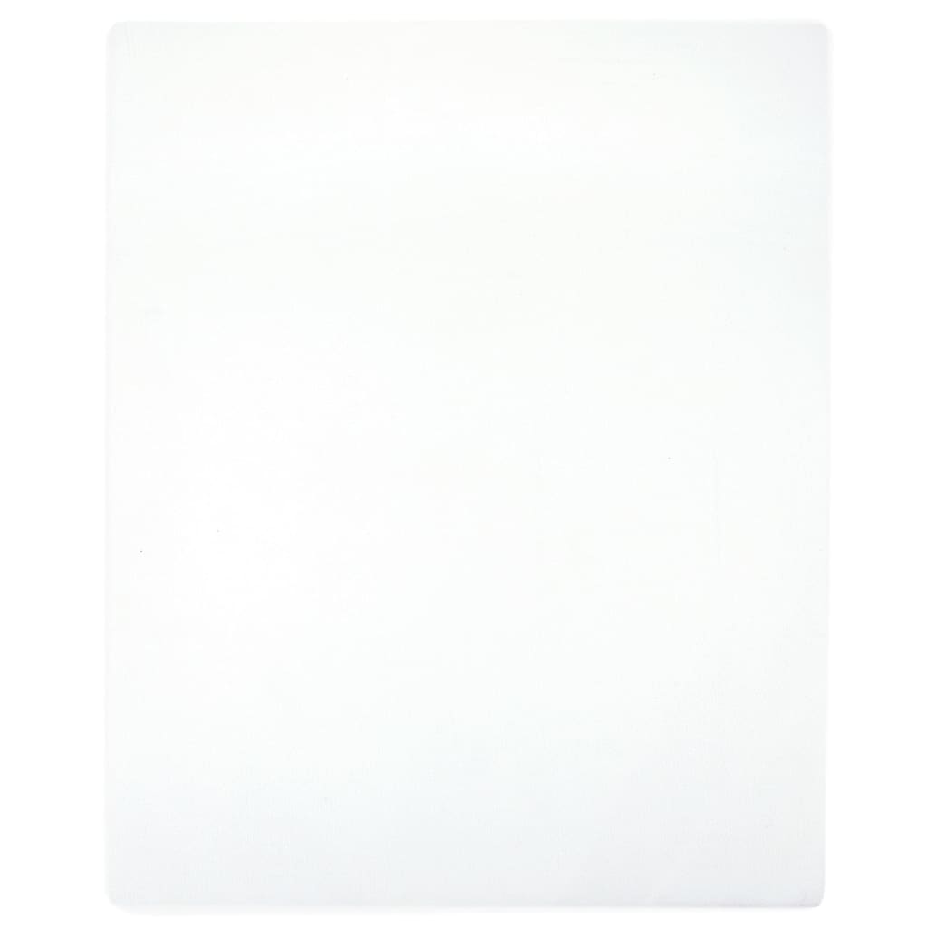 vidaXL Spannbettlaken Jersey Anthrazit 90x200 cm Baumwolle