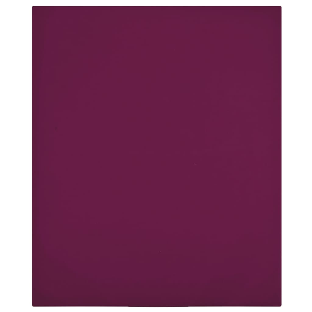 vidaXL Spannbettlaken Jersey Anthrazit 90x200 cm Baumwolle