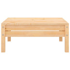 vidaXL Outdoor-Hocker Massivholz Kiefer