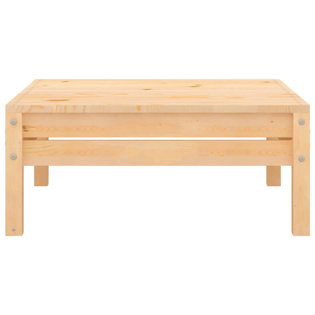 vidaXL Outdoor-Hocker Massivholz Kiefer