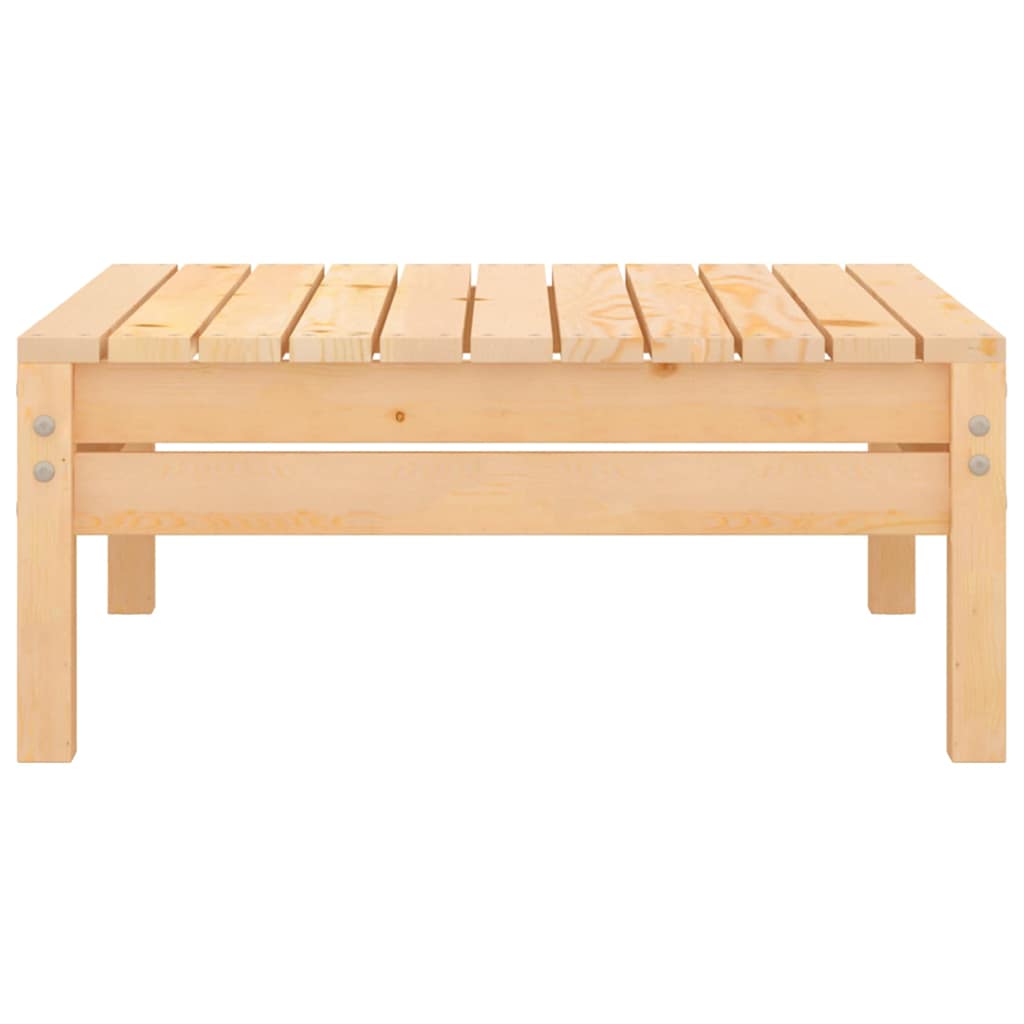 vidaXL Outdoor-Hocker Massivholz Kiefer