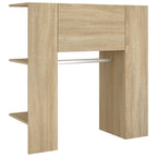 vidaXL Flurschränke 2 Stk. Räuchereiche Holzwerkstoff