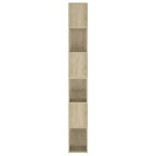 vidaXL Bücherregal Raumteiler Sonoma-Eiche 100x24x188 cm