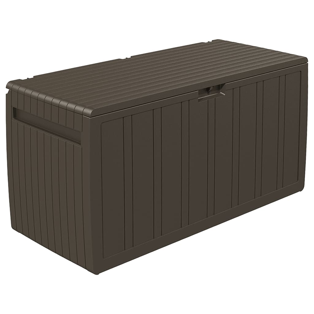 vidaXL Kissenbox Braun 117x45,5x57,5 cm 270 L