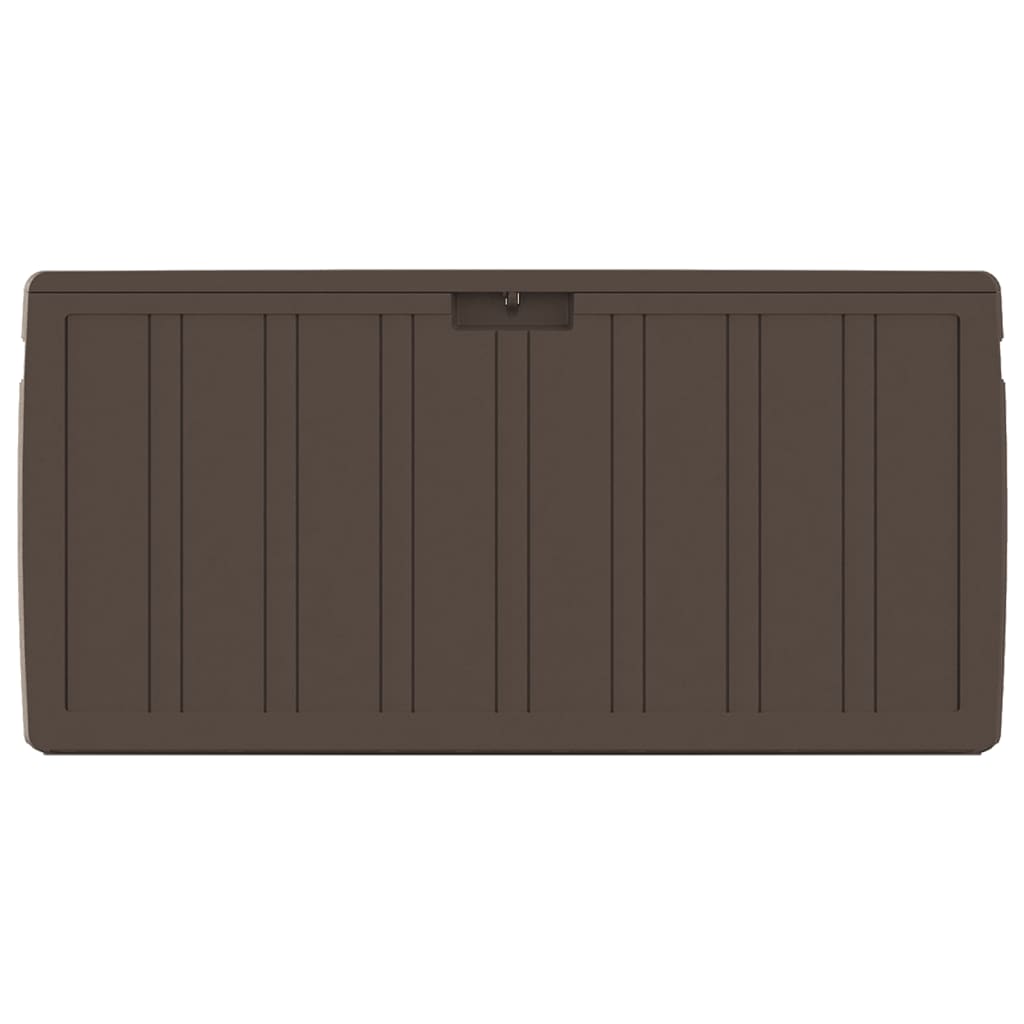 vidaXL Kissenbox Braun 117x45,5x57,5 cm 270 L