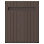 vidaXL Kissenbox Braun 117x45,5x57,5 cm 270 L