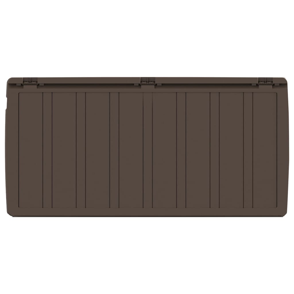 vidaXL Kissenbox Braun 117x45,5x57,5 cm 270 L