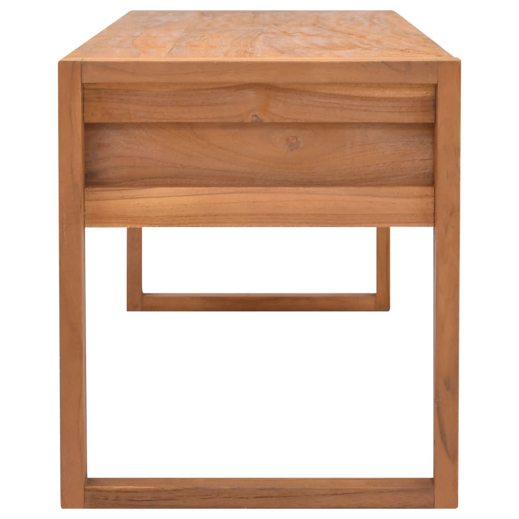 vidaXL TV-Schrank 120x40x45 cm Massivholz Teak